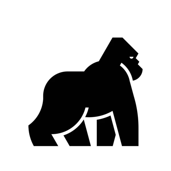 Gorilla Logo Icon Design Template Elements — Stock Vector