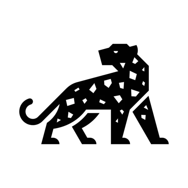 Leopard Logo Symboldesign Vorlagenelemente — Stockvektor