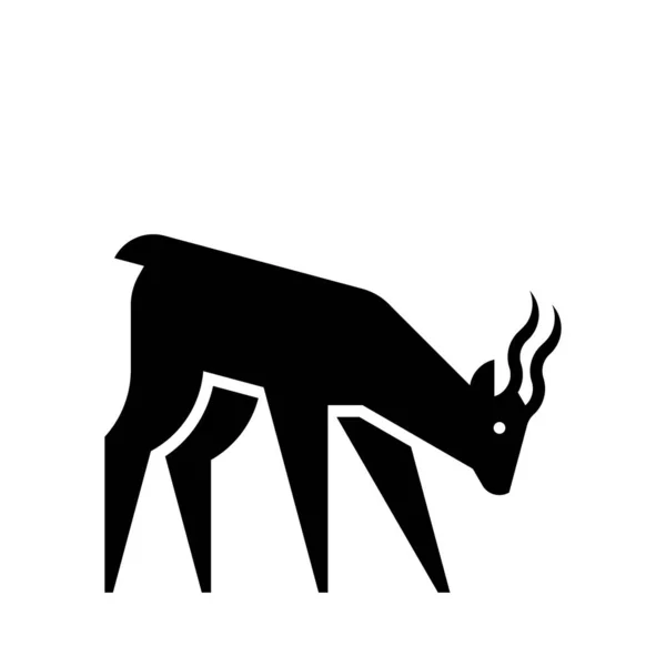 Kudu Logotypen Ikondesign Mall För Element — Stock vektor