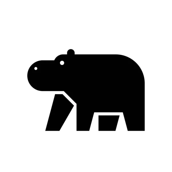 Logo Hrocha Design Ikon Prvky Šablony — Stockový vektor