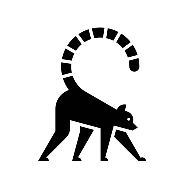Logotipo Lemur Design Ícones Elementos Modelo —  Vetores de Stock