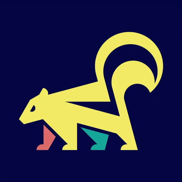 Logo Skunk Icône Design Éléments Modèle — Image vectorielle