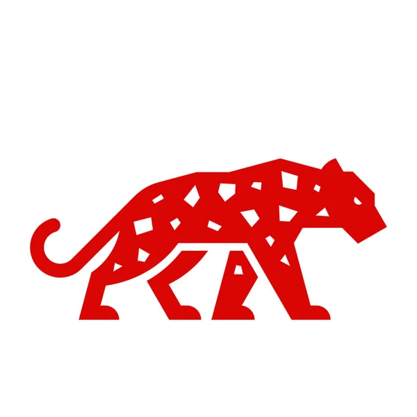 Leopard Logo Icon Design Template Elements — Stock Vector