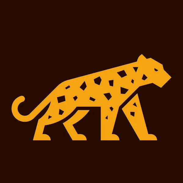 豹标志 图标的设计 模板要素 — 图库矢量图片