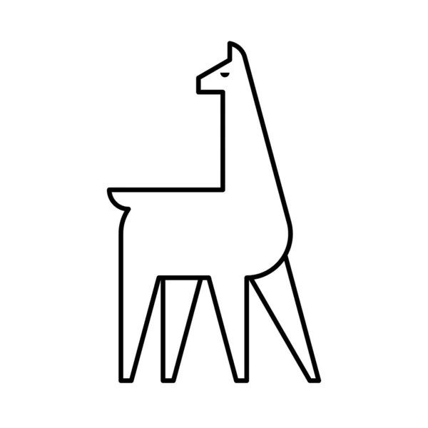 Logotipo Llama Design Ícones Elementos Modelo —  Vetores de Stock