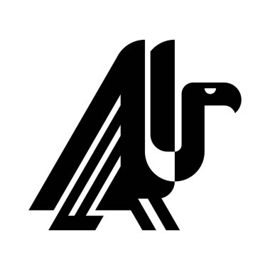 Akbaba Logosu. Simge tasarımı. Şablon ögeleri