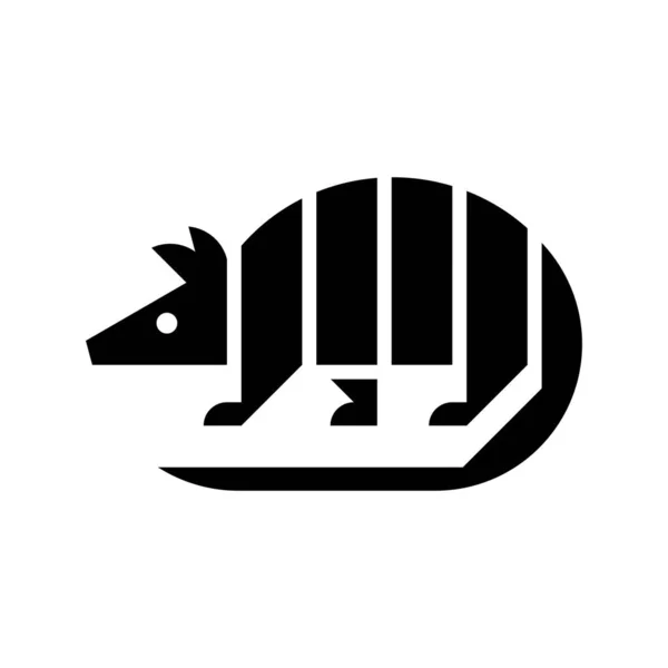 Logo Armadillo Projekt Ikony Elementy Szablonu — Wektor stockowy