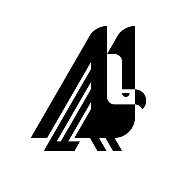 Логотип Стервятника Дизайн Икон Шаблоны — стоковый вектор
