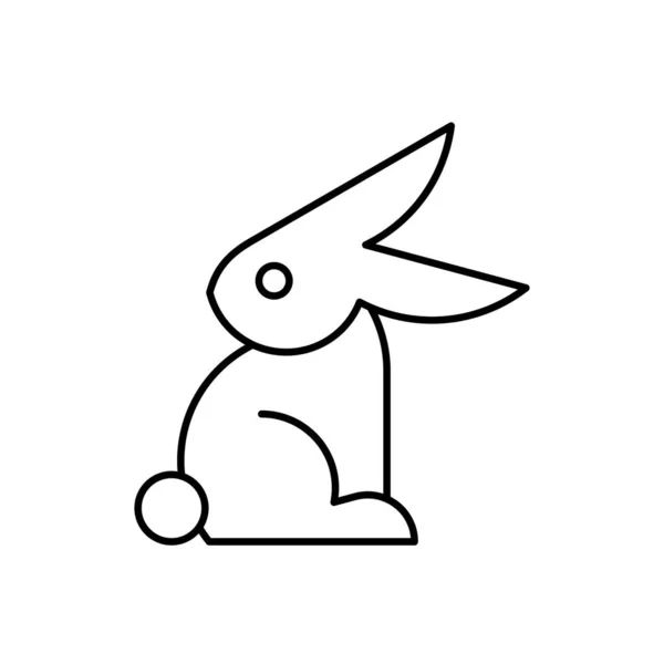 Logo Del Conejo Diseño Iconos Elementos Plantilla — Vector de stock
