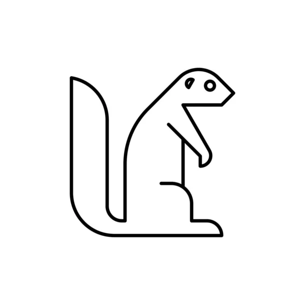 Логотип Xerus Дизайн Піктограм Елементи Шаблонів — стоковий вектор