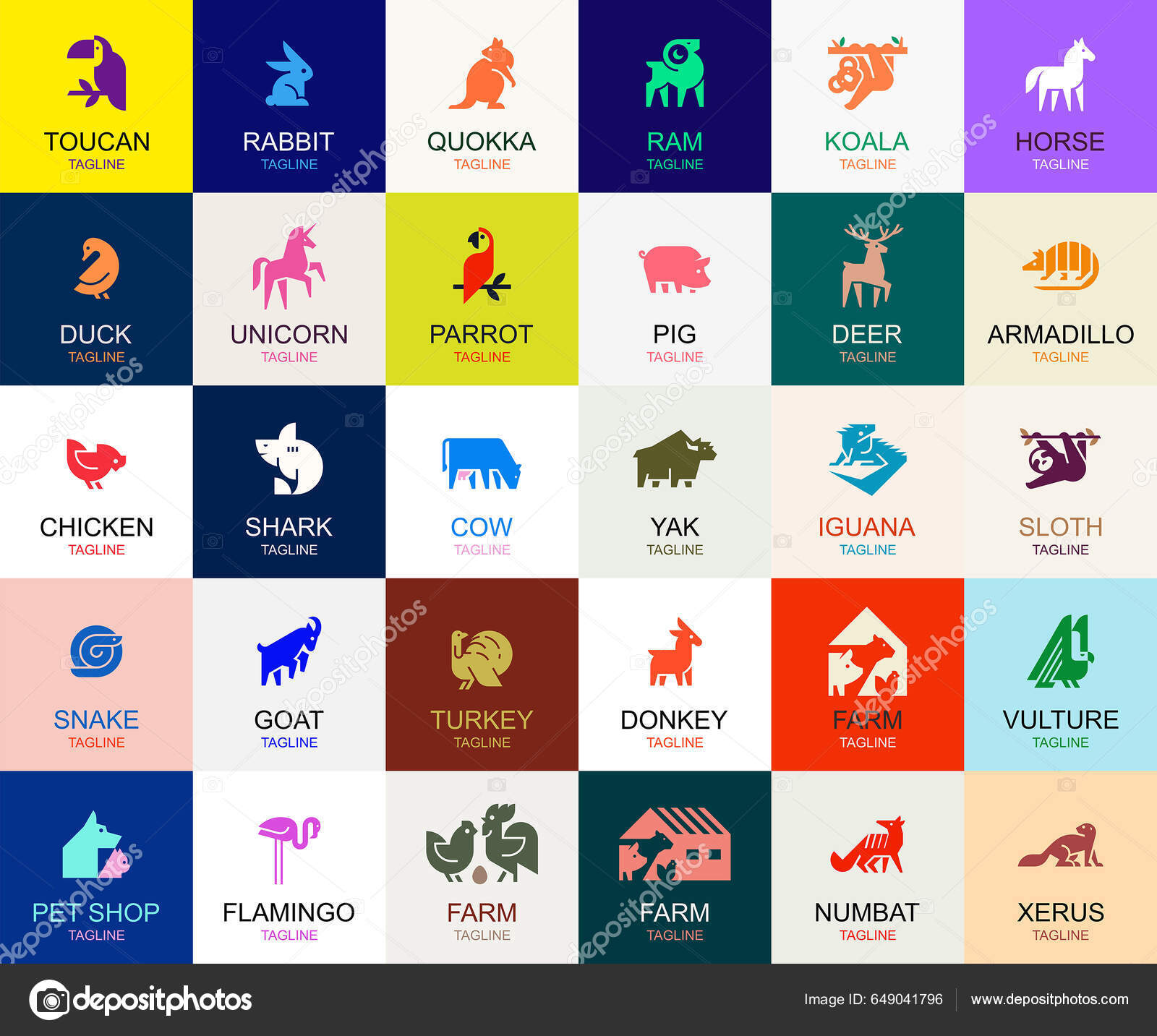 Famous Animal Symbols Vol.1 (Paul Ibou) – The Print Arkive