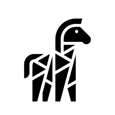 Zebra Logosu. Simge tasarımı. Şablon ögeleri