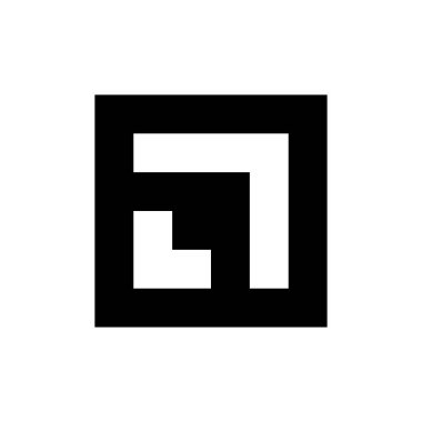 O harfi logosu. Simge tasarımı. Şablon elementleri Geometrik soyut logolar