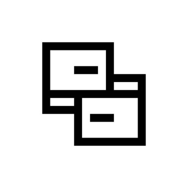 Soyut logo. Simge tasarımı. Şablon elementleri Geometrik soyut logolar