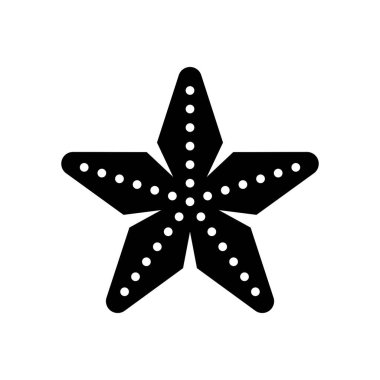 Denizyıldızı logosu. Simge tasarımı. Şablon ögeleri