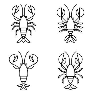 Kerevit logosu seti. Simge tasarımı. Şablon ögeleri