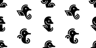 Denizatının kusursuz bir düzeni var. beyaz arkaplanda izole