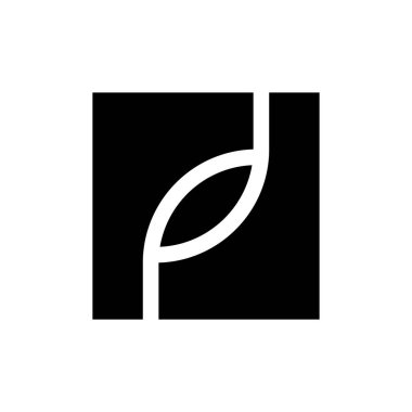 Soyut logo. Simge tasarımı. Şablon elementleri Geometrik soyut logolar