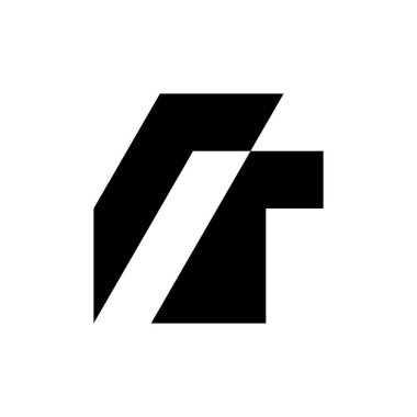 Soyut logo. Simge tasarımı. Şablon elementleri Geometrik soyut logolar