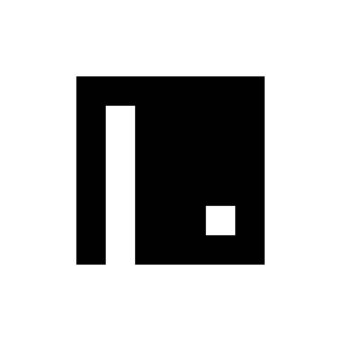 Soyut logo. Simge tasarımı. Şablon elementleri Geometrik soyut logolar