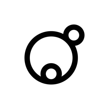 Soyut logo. Simge tasarımı. Şablon elementleri Geometrik soyut logolar