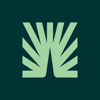 Soyut logo. Simge tasarımı. Şablon elementleri Geometrik soyut logolar