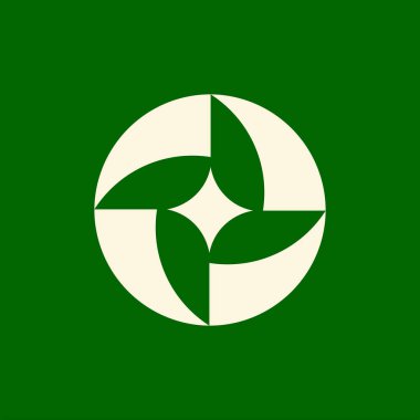 Soyut logo. Simge tasarımı. Şablon elementleri Geometrik soyut logolar