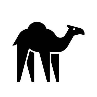 Deve logosu. Simge tasarımı. Şablon öğeleri