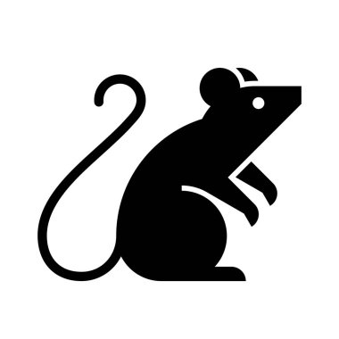 Fare Logosu. Simge tasarımı. Şablon ögeleri