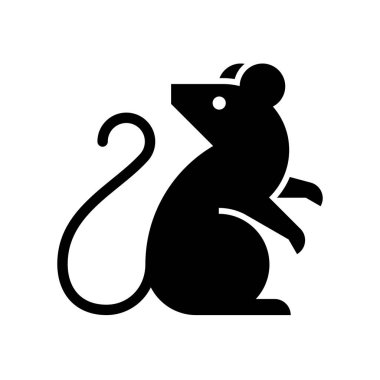 Fare Logosu. Simge tasarımı. Şablon ögeleri