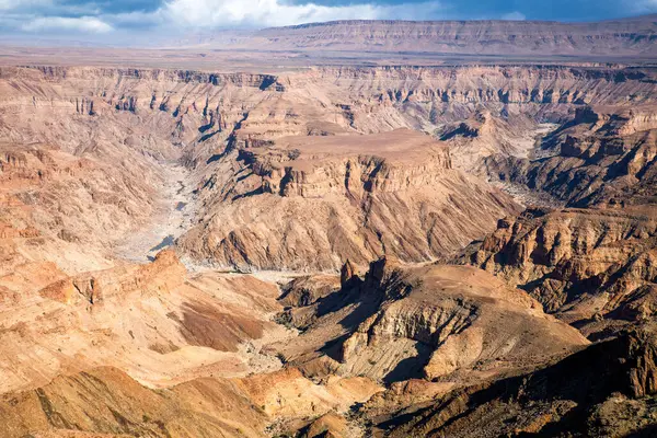 Kanion Rzeczny Namibia — Zdjęcie stockowe