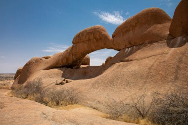 Kel granit tepeler grubu, Spitzkopp, Namibya
