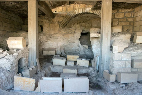 Opuštěná Místa Starobylého Posvátného Města Jeruzaléma Izrael — Stock fotografie