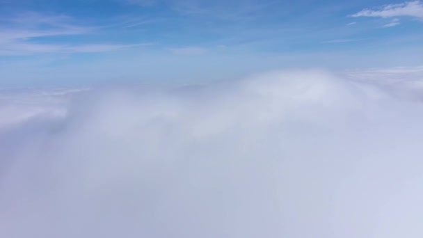 Felhők Felett Drónonként — Stock videók