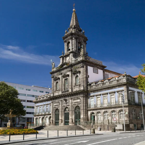 Trindádského Kostela Portu Portugalsko — Stock fotografie