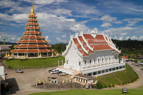 Wat Huay Pla Kang Chinese Temple Chiang Rai Chiang Rai — Stock Photo, Image