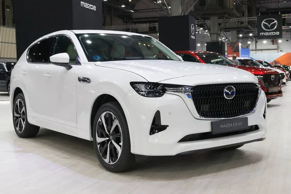 Barcelona Espanha Maio 2023 Mazda Phev Exibição Automóvel Barcelona 2023 — Fotografia de Stock