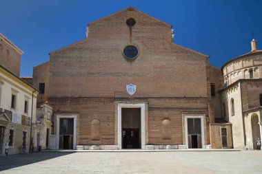 Padua, İtalya - 17 Ağustos 2021: Padua Katedrali, Veneto, İtalya.