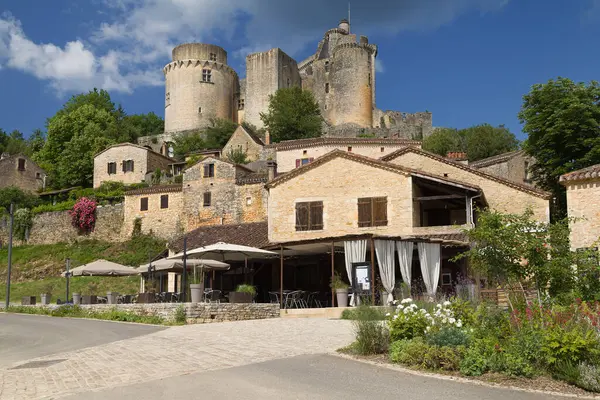 stock image Village of Bonaguil, Lot et Garonne, France.