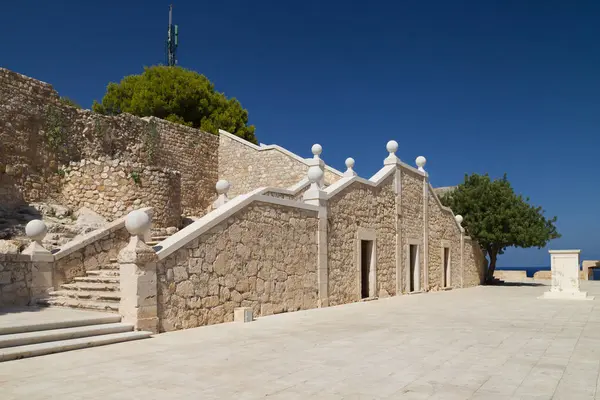 stock image Renaissance Staircase of the Castle of Denia, Alicante, Spain.