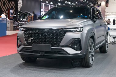 Barcelona, İspanya - 18 Mayıs 2025: DR 5.0 İspanya 'nın Barcelona şehrindeki Automobile Barcelona 2025' de sergilenmektedir..