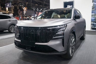 Barselona, İspanya - 18 Mayıs 2025: DR 7.0, İspanya 'nın Barselona şehrindeki Automobile Barcelona 2025' de sergileniyor.