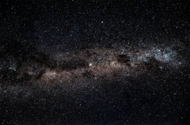 Yıldızlar ve galaksiler gökyüzü gece evreni parlak yıldız alanının siyah yıldızlı arka planı