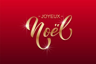 Joyeux Noel ve Bonee Anne. Fransızca selamlarla dolu mutlu noel kartı şablonları. El çizimi harfler. Mutlu Noeller kartı tasarımı için tipografik metin içeren premium vektör çizimi