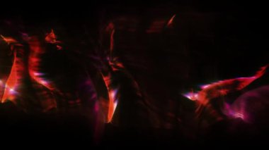 Medya Üretimi için Soyut Arkaplan. Dalgalar Dinamik Gradyan Arkaplanı. Çizgiler Soyut Geometrik Arkaplan.