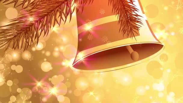 Fête Voeux Carte Voeux Vacances Heureux Nouveau Concept Year Christmas — Video