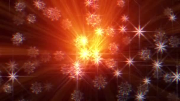 Kerstgroet Kaart Wensfeest Gelukkig Nieuwjaar Kerstfeest Concept — Stockvideo