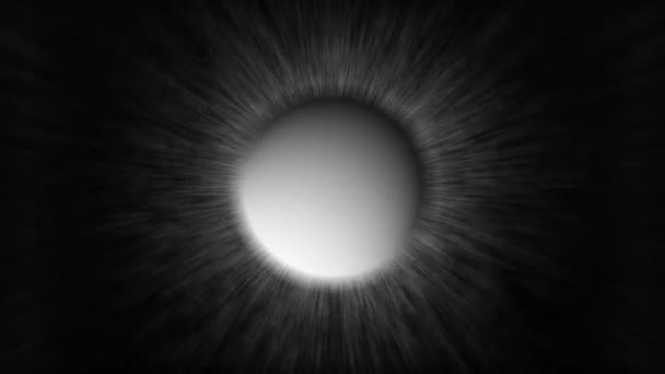 具有光效的黑白抽象背景 — 图库视频影像