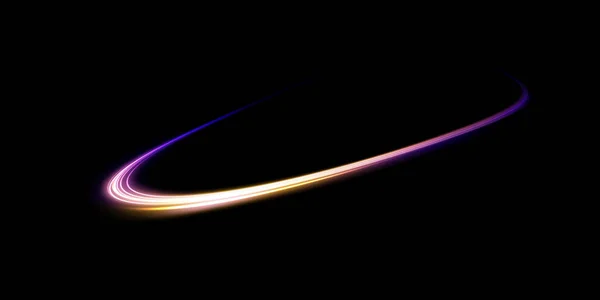 Líneas Luz Abstracta Movimiento Velocidad Con Purpurina Color Blanco Efecto — Archivo Imágenes Vectoriales