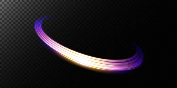 Abstrakt Ljus Linjer Rörelse Och Hastighet Med Vit Färg Glitter — Stock vektor